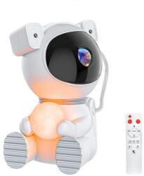 WALALLA Űrhajós projektor gyerekeknek, WALALLA, Állítható, Távirányító, Időzítő, Fehér (761075879587)