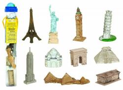Safari Ltd Tub 10 figurine - In jurul lumii (SAF679604)