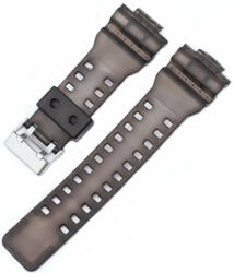 Ricardo Curea pentru Casio G-Shock, din plastic, neagră, cataramă argintie (pentru modelele GA-100, GA-110, GD-120, GLS-100)