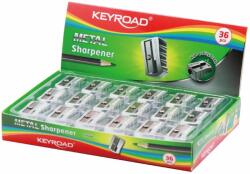 Keyroad Hegyező 1 lyukú fém 36 db/display Keyroad Metal (KR971682) - pepita