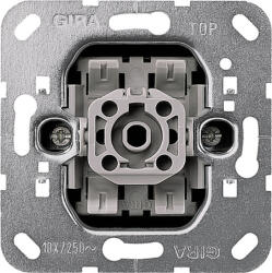 Gira 107 keresztkapcsoló betét adapterrel süllyesztett rugós IP20 1- billentyű/gomb GIRA (010700)