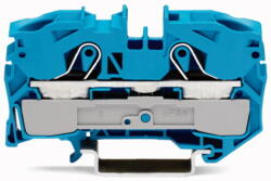 WAGO Átvezető sorkapocs 1-szintes 76A 2.5-16mm2/érvéghüvely kék rugószorításos/ rugószorításos WAGO (2016-1204)