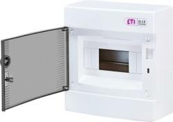 ETI Kiselosztó 8modulos falon kívüli füstszínű ajtó. 0/f s. IP40 ETI (1101000)