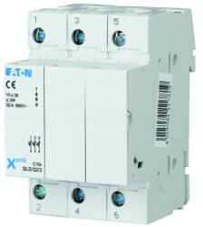 Eaton Biztosítós szakaszolókapcsoló sorolható 10x38 kompakt C1-C3 forma 3-pólus 32A C10-SLS/32/3 EATON (112223)