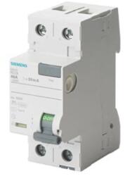 Siemens Áram-védőkapcsoló (Fi-relé) analóg 1P+N 25A 30mA A-típus 10kA SENTRON SIEMENS (5SV3312-6)