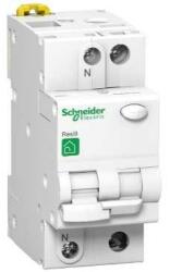 SCHNEIDER Áramvédő(FI)-kismegszakító 1P+N 6A C-jelleg 0.03A AC-típus 4.5kA/60898 Resi9 D Schneider (R9D31206)