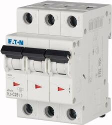 Eaton Kismegszakító 3P 25A C-jelleg 400V AC 6kA/60898 PL6-C25/3 EATON (M286603)