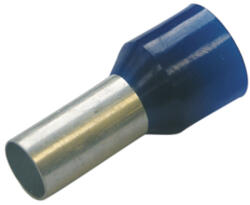 TRACON Érvéghüvely DIN-VDE szigetelt normál 2.5mm2 8mm kék TRACON (E116)