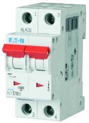 Eaton Kismegszakító 2P 10A C-jelleg 400V AC 10kA/60898 PL7-C10/2 EATON (263357)