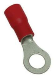 TRACON Szemes saru 10mm2 8M/csavar gyűrűs-alakú PVC piros réz ónozott TRACON (PSZ10-8)