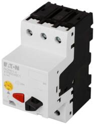 Eaton Motorvédő kapcsoló 3P 2.5-4A-hő 50kA fix termomágneses csavaros PKZM01-4 EATON (278482)