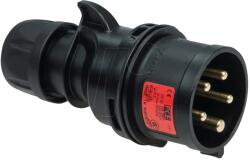 PCE Ipari dugvilla lengő 3P+N+E 32A 5P 400V(50+60Hz) piros IP44 műanyag csavaros Midnight PCE (025-6x)