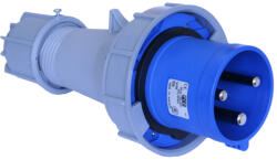 PCE Ipari dugvilla lengő 2P+E 63A 3P 230V(50+60Hz) kék IP67 műanyag csavaros Power Twist PCE (033-6)
