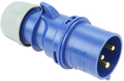PCE Ipari dugvilla lengő 2P+E 32A 3P 230V(50+60Hz) kék IP44 műanyag csavaros 6h-pozíció Shark PCE (PCEL023-6)