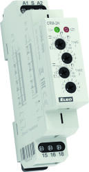 Elko EP Sorolható időrelé 2-funkciós ütemadó 0, 1s-100nap 1-v 230V50Hz Elko EP (CRM-2H/230V)