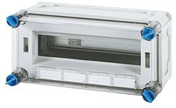 HENSEL Kismegszakítós szekrény csoportos mérőhelyhez 12M N+PE IP65 falonkívüli műanyag Mi 1112-CS Hensel (MI1112-CS)