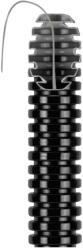 Gewiss Gégecső lépésálló behúzószállal 25/75m (d=18, 3mm) fekete FK15 750N 2J PVC - DX15125R (DX15125R)