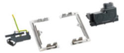 Legrand Szerelvénybépítő készlet bútorba 4-es téglalap 131mmx 108mmx Pop-up LEGRAND (54006)
