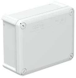 Obo-bettermann Kötődoboz falonkívüli műanyag 150mm x 190mm 77mm szürke IP66 T 160 OE OBO-BETTERMANN (OBO/2007271)