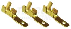 TRACON Csúszósaru 13, 3mm dugó szigeteletlen 13.5A lapos 2.8x0.5mm réz 0, 5-1mm2 TRACON (CS3)