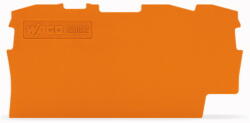 WAGO Sorkapocs vég-/elválasztólap narancs 0, 8mm WAGO (2002-1392)