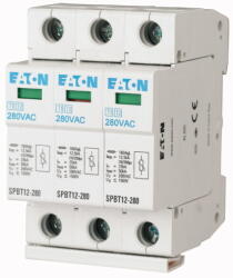 Eaton Villámáram-levezető kombi készlet 3P 1+2 TNC TN-C-S TN 280V/AC 3M SPBT12-280/3 EATON (158330)