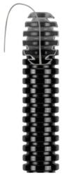 Gewiss Gégecső lépésálló behúzószállal 63/20m (d=50, 6mm) fekete FK15 750N 2J PVC - DX15163R (DX15163R)