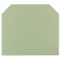 Weidmüller Sorkapocs véglap bézs 1, 5mm WAP 16+35 WTW 2.5-10 Weidmüller (W1050100000)