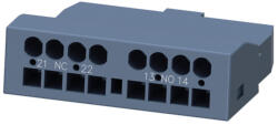 Siemens Segédérintkező blokk homlokoldali 3RV2-höz 1z 1ny 0.5A/AC15/230V rugószorításos SIRIUS SIEMENS (3RV2901-2E)