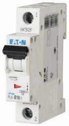 Eaton Kismegszakító 1P 10A B-jelleg 230V AC 6kA/60898 PL6-B10/1 EATON (M286519)