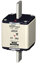 Eaton NH biztosítóbetét NH0 40A gL/gG 500V AC 120kA kombikijelző-kioldásjelzéssel Bussmann EATON (40NHG0B)