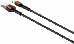 LDNIO LS531 USB - Micro USB 1m Cable (Grey-Orange) (LS531 micro) - pepita