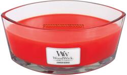 WoodWick Crimson Berries lumânare parfumată cu fitil de lemn 453, 6 g