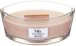 WoodWick Vanilla Bean lumânare parfumată cu fitil de lemn 453, 6 g