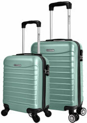 Quasar & Co Quasar & Co. Gurulós bőrönd szett, 2 darab, Model Line, ABS, 40x3 (43041272)