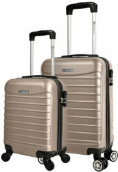 Quasar & Co Quasar & Co. Gurulós bőrönd szett, 2 darab, Model Line, ABS, 40x3 (43041276)