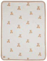 Jollein Pătură de pluș pentru copii - Ursuleț de pluș, 75 x 100 cm (513-511-66095)