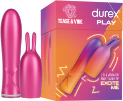 Durex Play Vibe & Tease 2in1 Vibrator & Teaser Vibrator