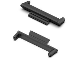 gigapack Óraszíj csatlakozó adapter (egyedi méret, 1 pár, átalakító, fém, 20mm) FEKETE GP-128466 (GP-128466)