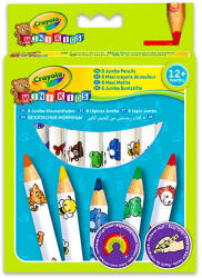 Crayola Mini Kids: 8 buc. creioane colorate Jumbo (3678)