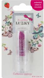 Lukky Lukky: Ruj cu sclipici și aromă de căpșuni - magenta (T15384)