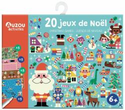 Játék Bolygó E. C Auzou: set de cărți puzzle lavabile - Crăciun (AUZOU5567)