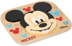 MIKRO Puzzle din lemn Mickey Mouse 22x20cm (MI35165)