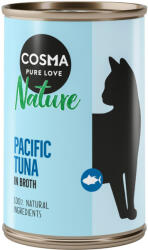 Cosma 12x140g Cosma Nature nedves macskatáp- Csendes-óceáni tonhal