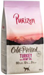 Purizon Purizon la preț de testare! - Hrană uscată: Coldpressed Curcan cu ulei cânepă (400 g)