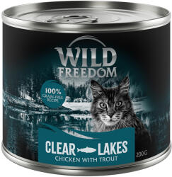 Wild Freedom Wild Freedom Adult 6 x 200 g - Clear Lakes Păstrăv & pui