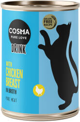 Cosma 12x100g Cosma Drink csirkemell táplálékkiegészítő eledel macskáknak