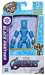 Hasbro Marvel Bosszúállok Bend & Flex - Fekete Párduc Ice Mission hajlítható játékfigura (F4008_F4015)