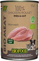  Biofood 6x400g Biofood Organic csirke táplálékkiegészítő eledel kutyáknak, macskáknak