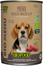 Biofood 6x400g Biofood Organic Menu marha nedves kutyatáp